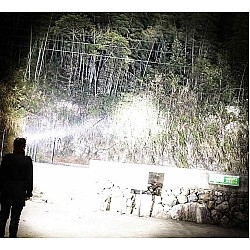 Lanterna de cap premium cu 8 led-uri rezistenta la apa