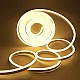 Furtun luminos LED neon flexibil, tub, rola 100 m, lumina calda , 120 LED-uri/m, protectie umiditate IP65, instalatie, inclusiv transformator