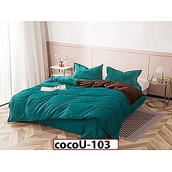 Lenjerie de pat pentru 2 persoane Cocolino,model iuni 