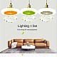 Lustra 2 in 1 cu ventilator si led alb