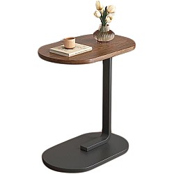 Masuta de cafea cu picior pentru pat/canapea , maro