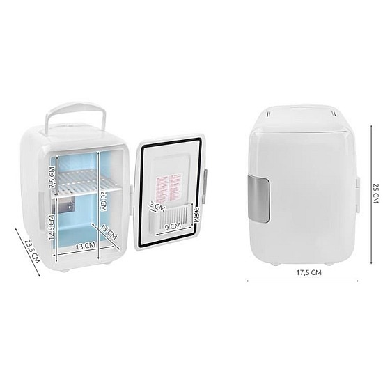 Mini frigider pentru masina, dubla functie incalzire/racire, 4L