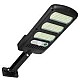 Mini proiector JY 213 LED 3 linii cu panou solar senzor de miscare si lumina