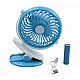 Mini Ventilator Usb cu acumulator si clips, Deluxa, 24948