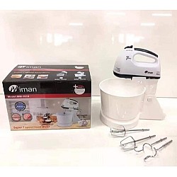 Mixer de mana cu bol de amestecare Miman