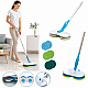 Mop cu Acumulator, Rotatie Dubla si Fara Fir Hurricane Floating Mop pentru Curatare Eficienta