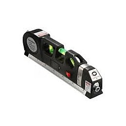 Nivela cu raza laser si ruleta incorporata, ruleta 2.5 m, laser 6 m
