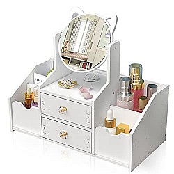Organizator pentru produse cosmetice  cu oglinda 40x20 cm