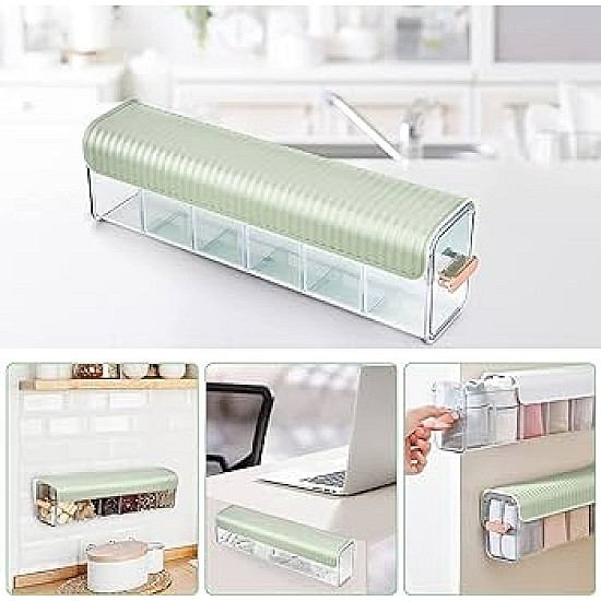 Organizator multifunctional pentru sertar  cu 6 compartimente 