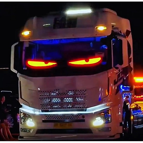 Panou LED auto afisaj RGB flexibil