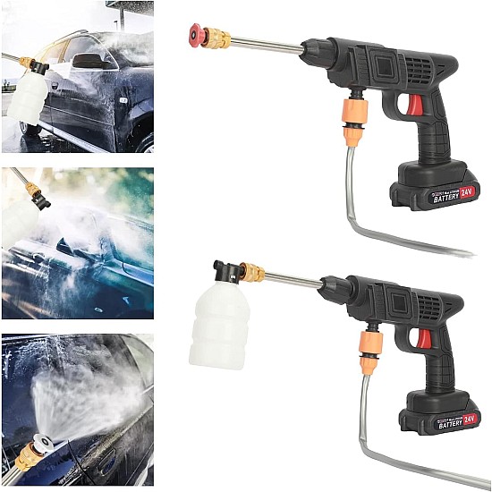 KIT aparat de spalat cu presiune 48V, rezervor detergent