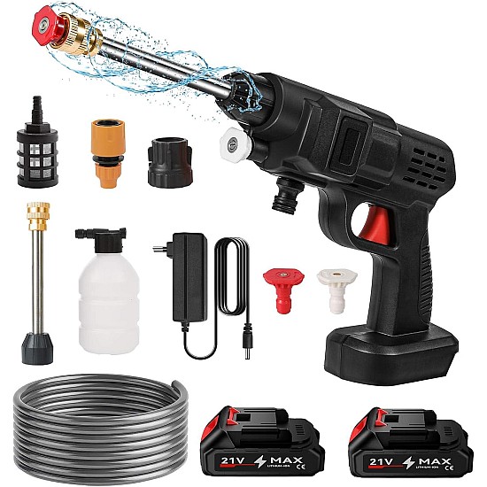 KIT aparat de spalat cu presiune 48V, rezervor detergent