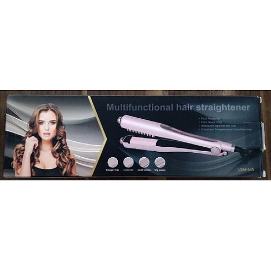 Placa de indreptat parul LSM 635, 4 in 1, 25W