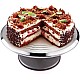 Platou rotativ profesional pentru ornarea torturilor, 32 cm, inox