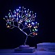 Pomisor decorativ tip bonsai cu USB si baterii, 108 led