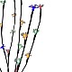 Pom decorativ iluminat 66 LED-uri, 1.5m, decor flori cires, interior/exterior multicolor