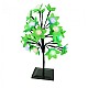 Pomisor cu flori si leduri colorate, 20 leduri, roz,verde,albastru,rosu 35 cm