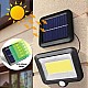 Proiector 10W 100LED COB cu senzor de miscare si panou solar