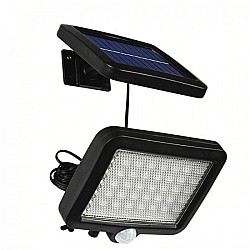 Proiector 10 W 56LED cu Senzor de miscare si panou solar Individual