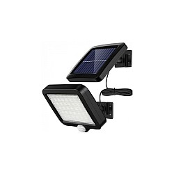 Proiector 10 W 56LED cu Senzor de miscare si panou solar Individual