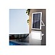 Proiector solar pentru iluminat cu panou solar si telecomanda, 150 w