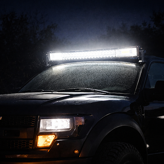 Bara LED Off Road Auto 96 LED, 270W, proiector ajustabil, 50 cm