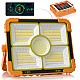 Proiector LED solar 200W cod XJ-D9L cu 5 casete 