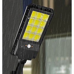 Proiector solar LL  612 cu 12 casete luminoase COB ,senzor de miscare si acumulator
