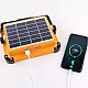 Proiector cu  incarcare solara 500 W,3 moduri de lumini si stroboscop 