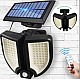 Lampa solara cu senzor de miscare si  telecomanda,90 leduri