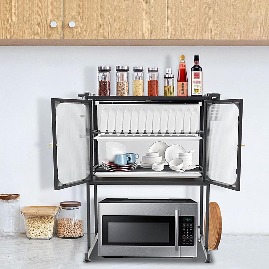 Raft organizator bucatarie 2 niveluri – Structura metalica
