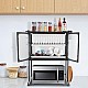 Raft organizator bucatarie 2 niveluri – Structura metalica