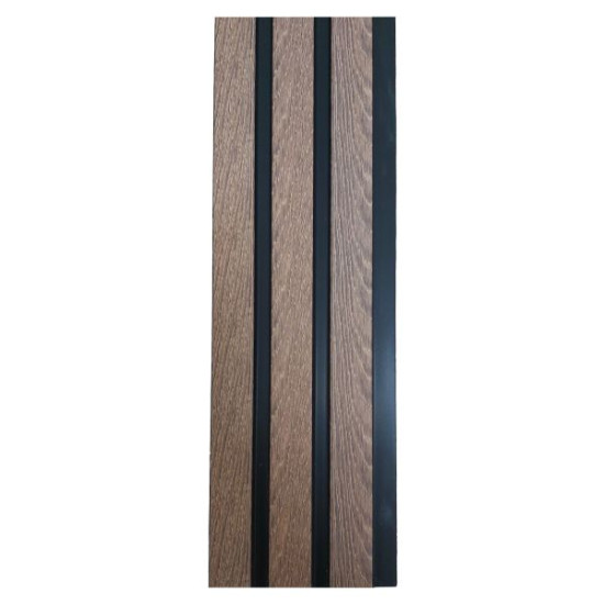 Riflaj decorativ tip panou polistiren  290X12X1.1cm stejar