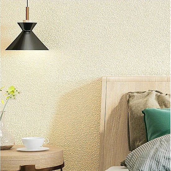 Set 2 Role Tapet Autoadeziv Model texturat - Galben 250x50 cm 