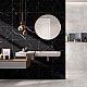 Set 10 x Panouri decorative  60x60 cm autocolante tip marmura neagra 