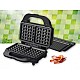 Sandwich maker Heinner SM-2H900BKS, 900 W, placi XL, 2 placi detasabile antiadezive: waffle, grill, Negru/Rosu