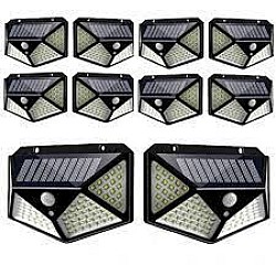Set 10 lampi solare 100 led