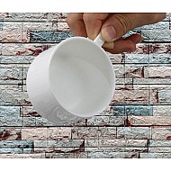 Set 10 buc tapet autoadeziv din spuma moale ,70x77 cm ,model caramida piatra