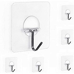 Set 10 carlige autoadezive pentru bucatarie sau baie