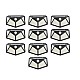 Set 10 lampi solare 100 led