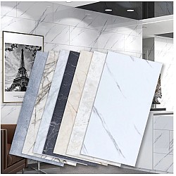 Set 10 x Placa autoadeziva pentru pardoseala sau perete tip marmura, impermeabila