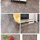 Set 10 placi autoadezive pentru pardoseala sau perete tip marmura culoarea cafea 60x60 cm