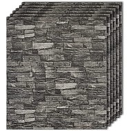 Set 10 buc tapet autoadeziv din spuma moale ,70x77 cm ,gri