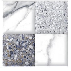 Set 12 placi autoadezive 30x30 cm rezistente la apa ,pentru gresie si faianta , model DP1301