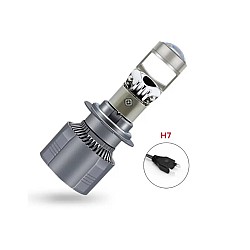Set 2 Becuri A80 H7 cu lupa LED – 12V, 30000LM, 220W