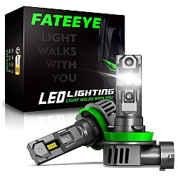 Set 2 becuri LED auto H4 F11 – 12000 lm, 100W, 12