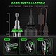Set 2 becuri LED auto H7 F11 – 12000 lm, 100W, 12V