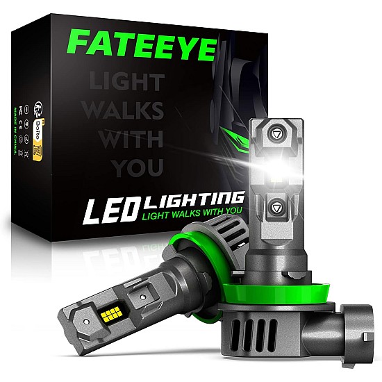 Set 2 becuri LED auto H7 F11 – 12000 lm, 100W, 12V