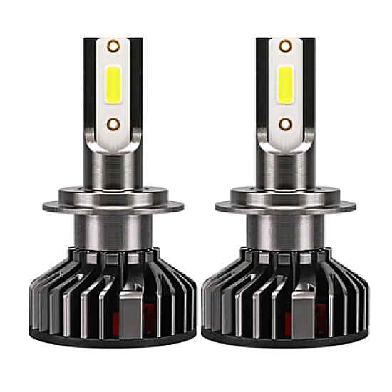 Set 2 Becuri H1 LED Auto F2, 80W, 6000LM