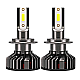 Set 2 Becuri H1 LED Auto F2, 80W, 6000LM